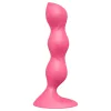 Satisfyer Triple Ball-R - gyöngyös análvibrátor (pink)