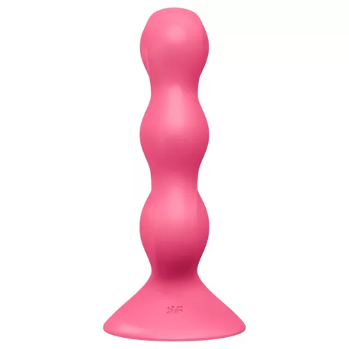 Satisfyer Triple Ball-R - gyöngyös análvibrátor (pink)