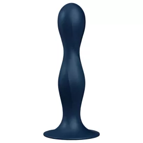 Satisfyer Double Ball-R - súlyozott dildó (kék)