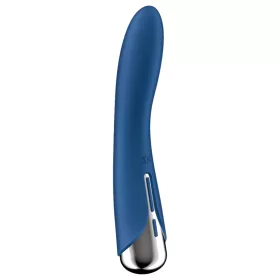   Satisfyer Spinning Vibe 1 - forgó fejes G-pont vibrátor (kék)