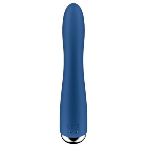 Satisfyer Spinning Vibe 1 - forgó fejes G-pont vibrátor (kék)