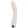 Satisfyer Spinning Vibe 1 - forgó fejes G-pont vibrátor (bézs)