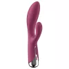 Satisfyer Spinning Rabbit 1 - forgó csiklókaros vibrátor (piros)