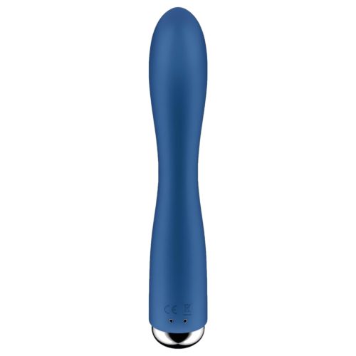 Satisfyer Spinning Rabbit 1 - forgó csiklókaros vibrátor (kék)