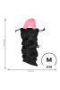 Satisfyer Treasure Bag - tároló táska - közepes (fekete)