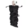 Satisfyer Treasure Bag L - diszkrét tároló táska - közepes (fekete)