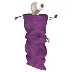  Satisfyer Treasure Bag L - diszkrét tároló táska - közepes (lila)