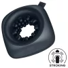 Satisfyer Ring Stroker - akkus, vibrációs maszturbátor (fekete)