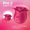 Satisfyer Pro 2 Rose Modern - léghullámos csiklóizgató (piros)