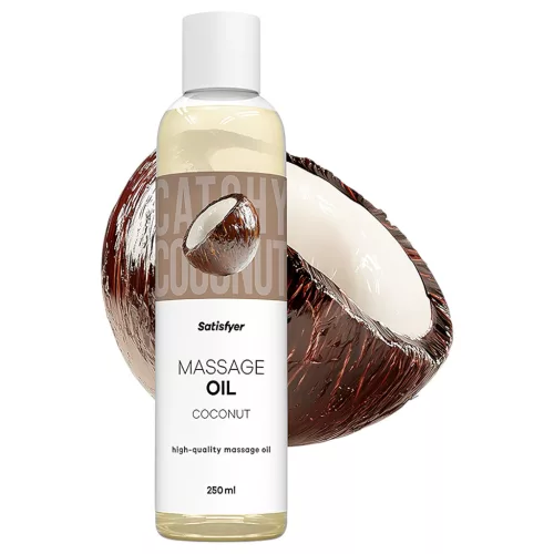 Satisfyer - masszázsolaj - kókusz (250ml)