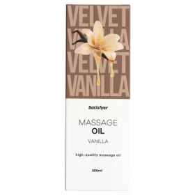 Satisfyer - masszázsolaj - vanília (250ml)