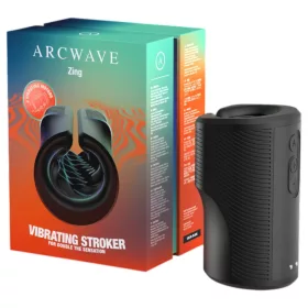 / Arcwave Zing - 2 motoros maszturbátor (fekete)