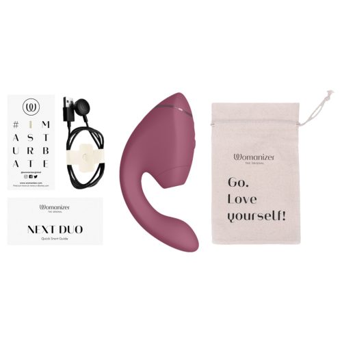 Womanizer Next Duo - 2in1 G-pont vibrátor (pink)