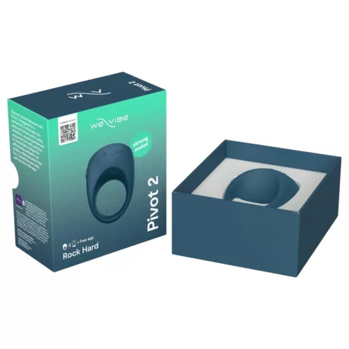 We-Vibe Pivot 2 - okos vibrációs péniszgyűrű (kék)