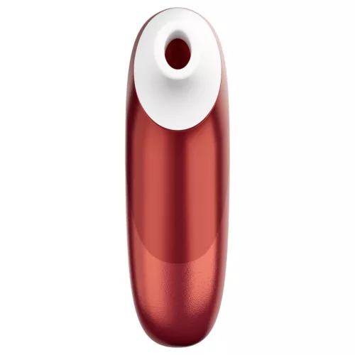 Womanizer Pro - léghullámos csiklóizgató (piros)