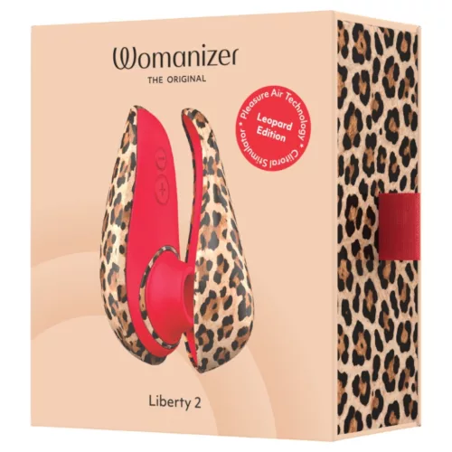 Womanizer Liberty 2 - léghullámos csiklóizgató (leopárd)