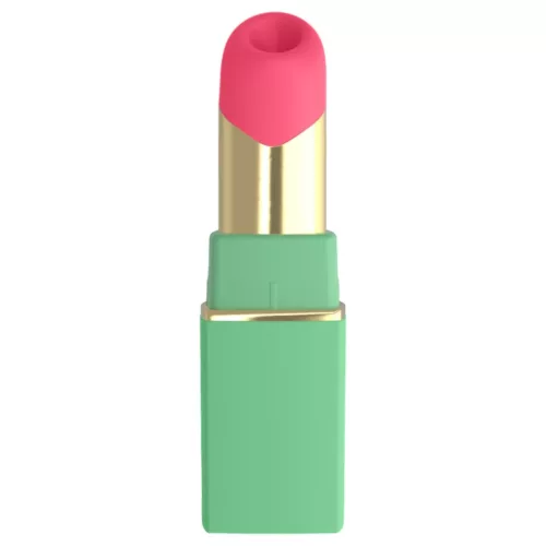Womanizer Beauty - rúzs alakú léghullámos csiklóizgató (zöld)