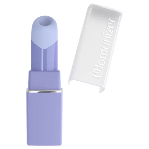 Womanizer Beauty - rúzs alakú léghullámos csiklóizgató (lila)