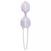 Fun Factory Smartballs Duo - kegel tréner belső golyóval (lila)