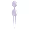 Fun Factory Smartballs Duo - kegel tréner belső golyóval (lila)