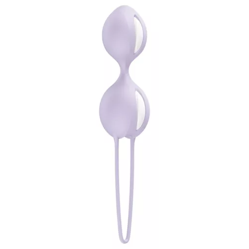 Fun Factory Smartballs Duo - kegel tréner belső golyóval (lila)