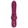 Fun Factory Bi Stronic Curve - lökő vibrátor csiklókarral (piros)