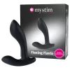 mystim Flexing Flavio - elektro prosztata vibrátor (fekete)