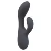 le Wand Soft Rabbit - 2 motoros csiklókaros vibrátor (fekete)