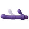 Magic Stick - vibrátor cseréléhető feltétekkel (lila)