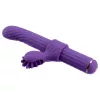 Magic Stick - vibrátor cseréléhető feltétekkel (lila)
