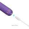 Magic Stick - vibrátor cseréléhető feltétekkel (lila)