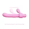 Magic Stick - vibrátor, cserélhető feltétekkel (pink)