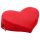 Liberator Heart Wedge - szív alakú szexpárna (piros)