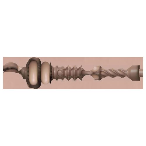 Fleshlight Boost Blow - élethű száj maszturbátor (natúr)