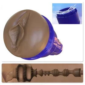   Fleshlight Boost Bang - élethű műpunci maszturbátor (barna)