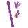 You2Toys - Gömbös, flexibilis anál dildó - (viola)