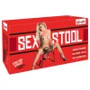 THE BANGER - Ultimate Sex Stool szexszék élethű dildóval (fekete)