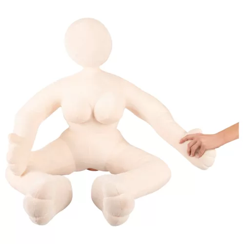 You2Toys - ölelhető plüss szexbaba (natúr)