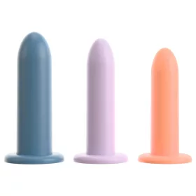 Three in a Row - dildó tréning szett - 3db (színes)