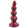 Beasty Cocks - Werewolf Willie élethű fantázia dildó tapadókoronggal - bordó (21 cm)