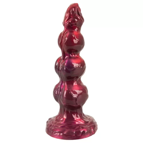 Beasty Cocks - Werewolf Willie élethű fantázia dildó tapadókoronggal - bordó (21 cm)