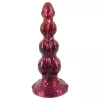 Beasty Cocks - Werewolf Willie élethű fantázia dildó tapadókoronggal - bordó (21 cm)