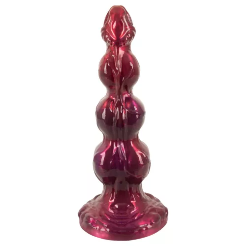 Beasty Cocks - Werewolf Willie élethű fantázia dildó tapadókoronggal - bordó (21 cm)