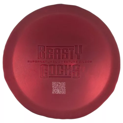 Beasty Cocks - Werewolf Willie élethű fantázia dildó tapadókoronggal - bordó (21 cm)