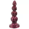 Beasty Cocks - Werewolf Willie élethű fantázia dildó tapadókoronggal - bordó (21 cm)