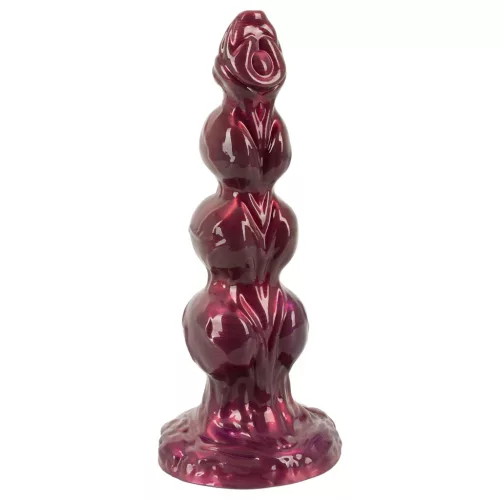 Beasty Cocks - Werewolf Willie élethű fantázia dildó tapadókoronggal - bordó (21 cm)