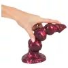Beasty Cocks - Werewolf Willie élethű fantázia dildó tapadókoronggal - bordó (21 cm)