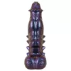Beasty Cocks Tech-Zilla Bang - tapadókorongos monster dildó (lila)