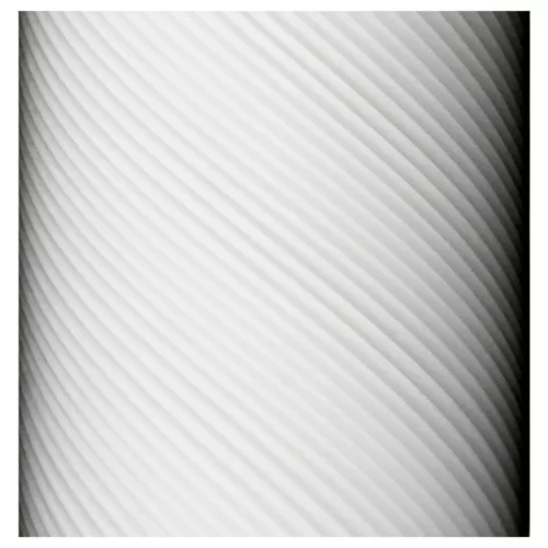 TENGA 3Dx Zen - 3D mintás maszturbátor (fehér)