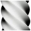 TENGA 3Dx Spiral - spirál mintás maszturbátor (fehér)